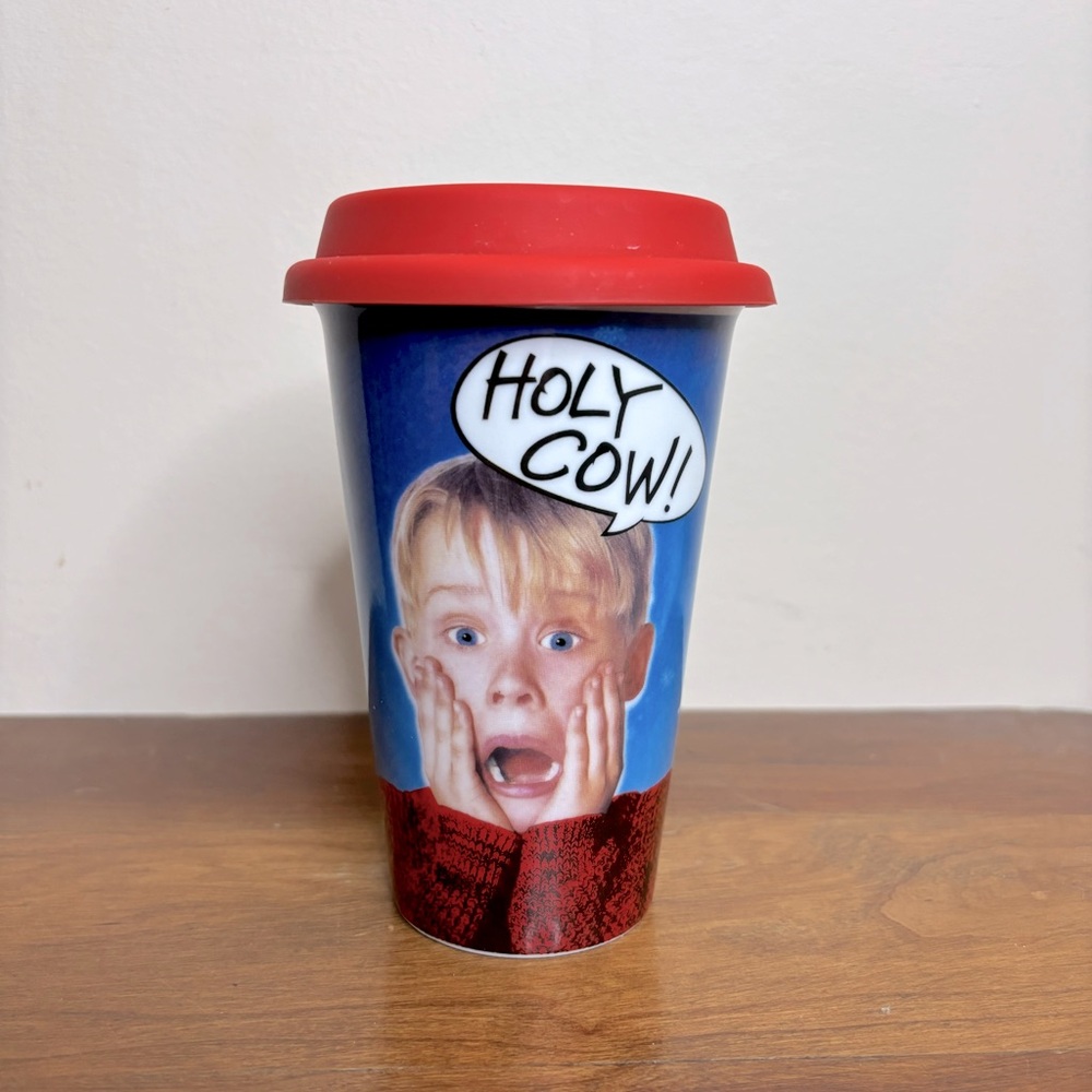 Vintage Home Alone travel mug